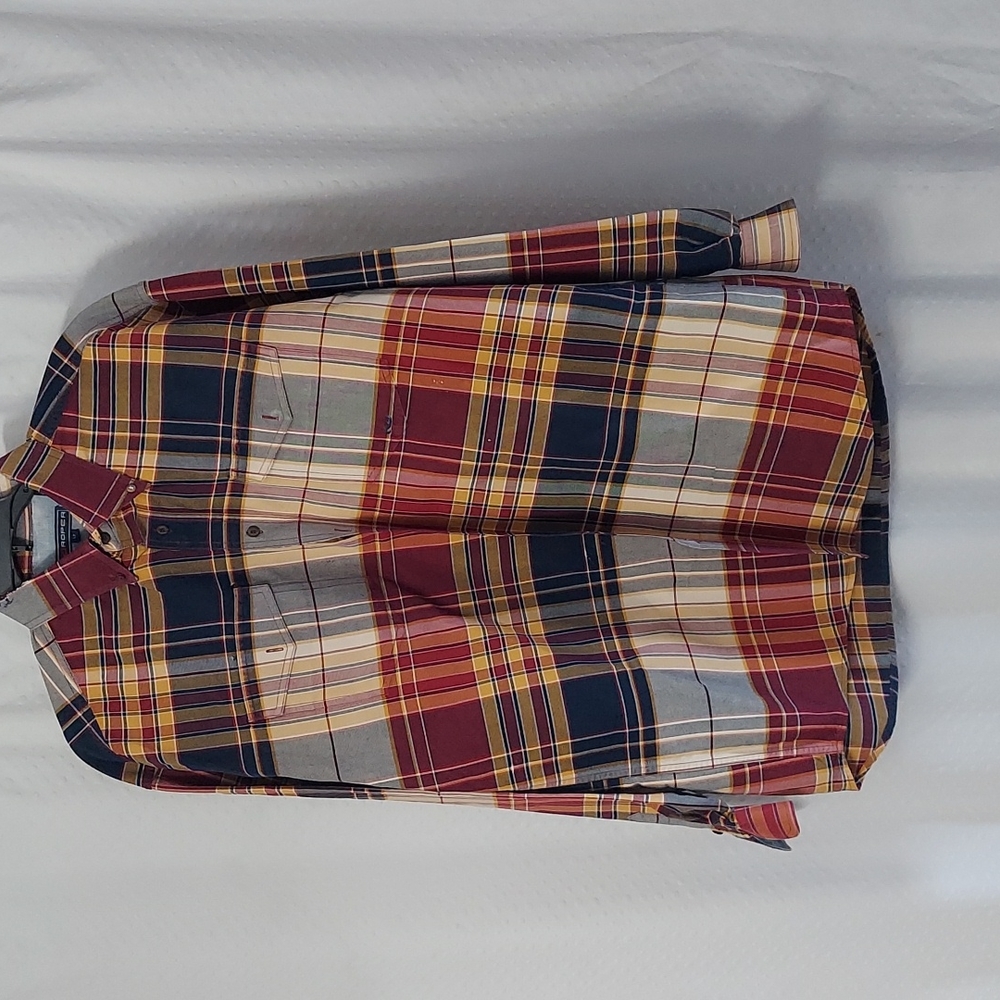 Mens button up long sleeve shirt